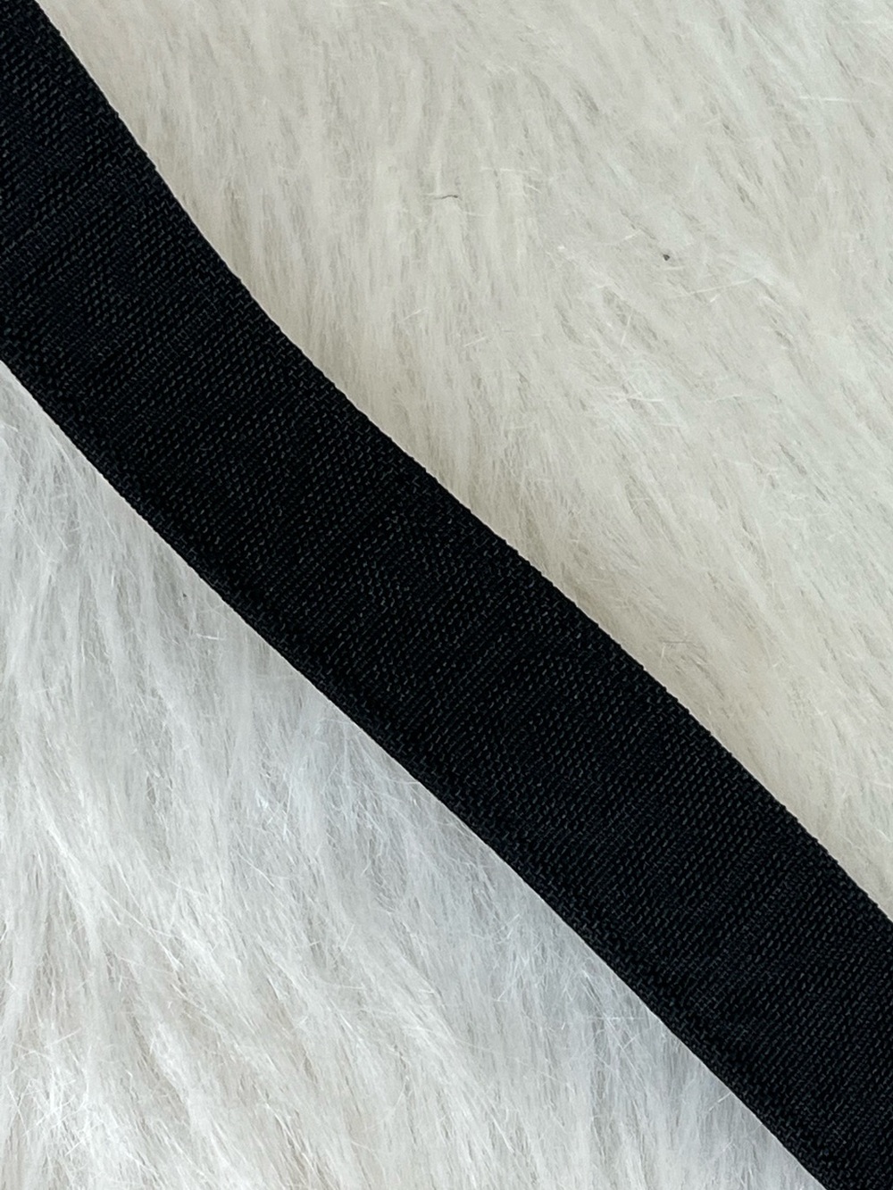Marc Jacobs Black on black logo Strap - Wide web knit gold hardware - Picture 6 of 14